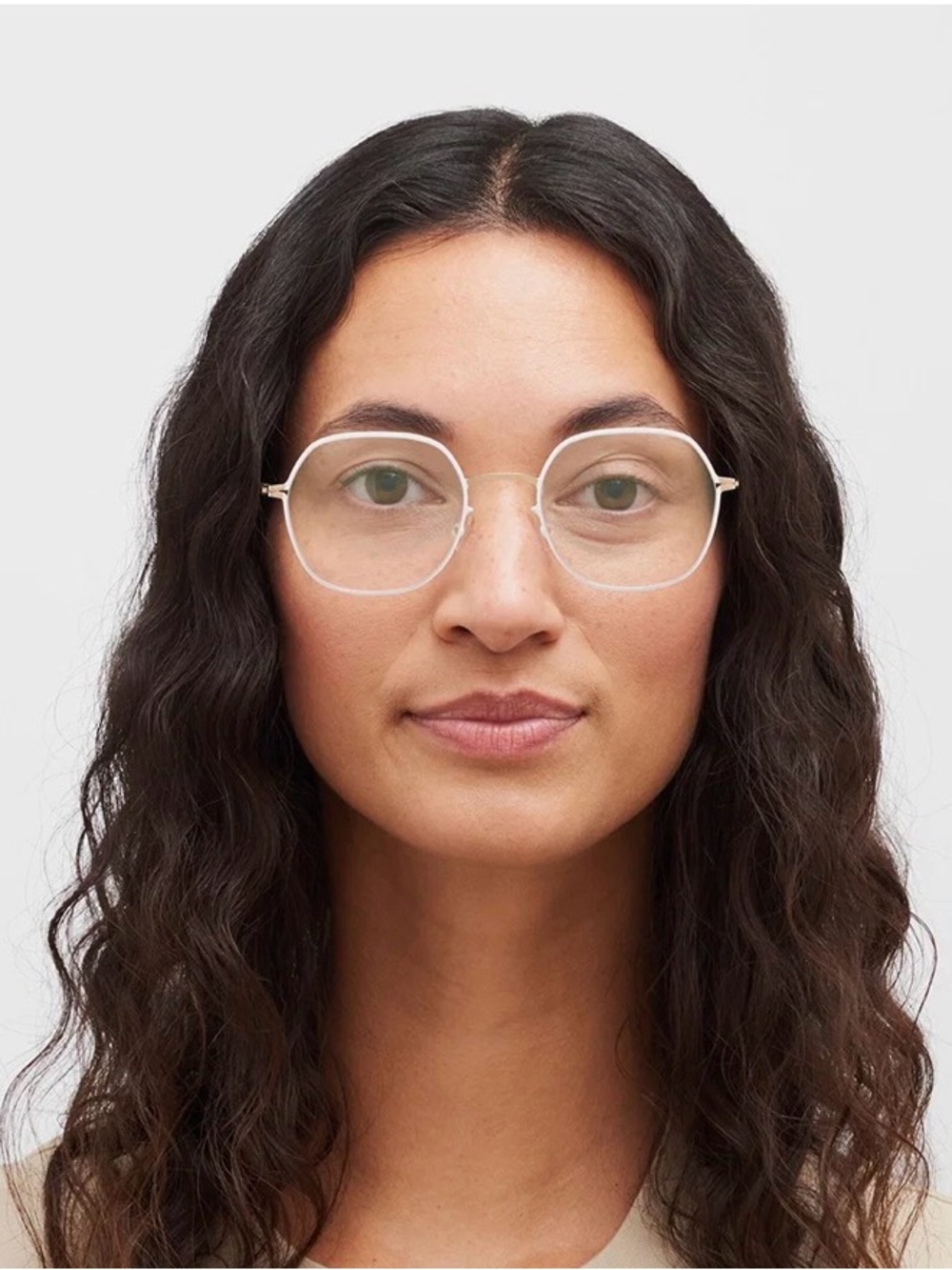 Mykita Kari white frames